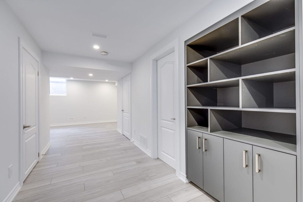 Basement Finishing Project in Markham