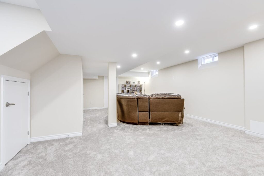 Finished Basement in Oakville