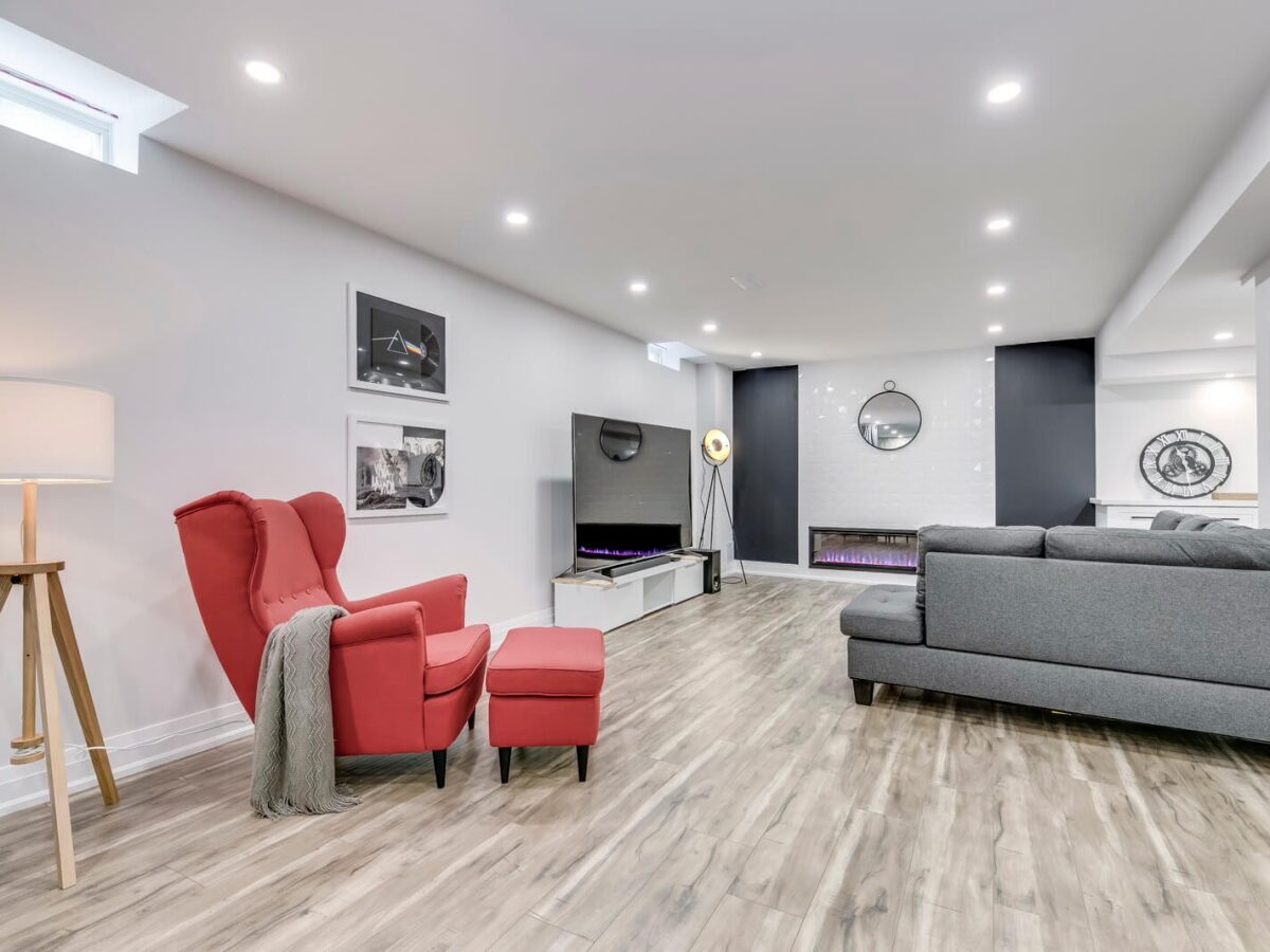 Basement Ideas With Gray Walls