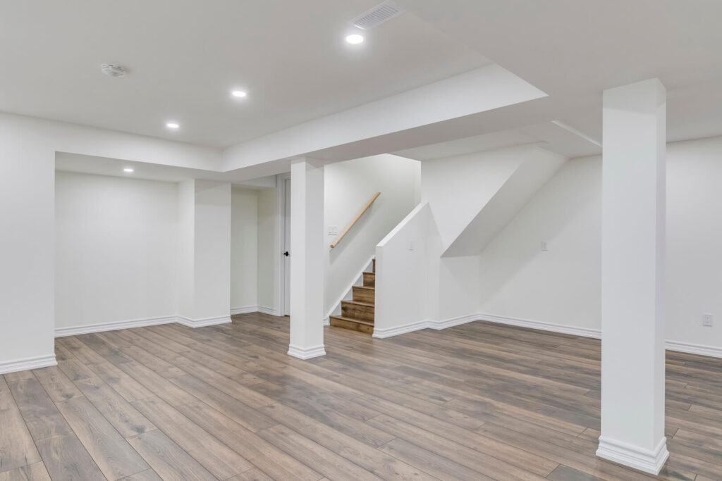 Basement Finishing Project in Mississauga