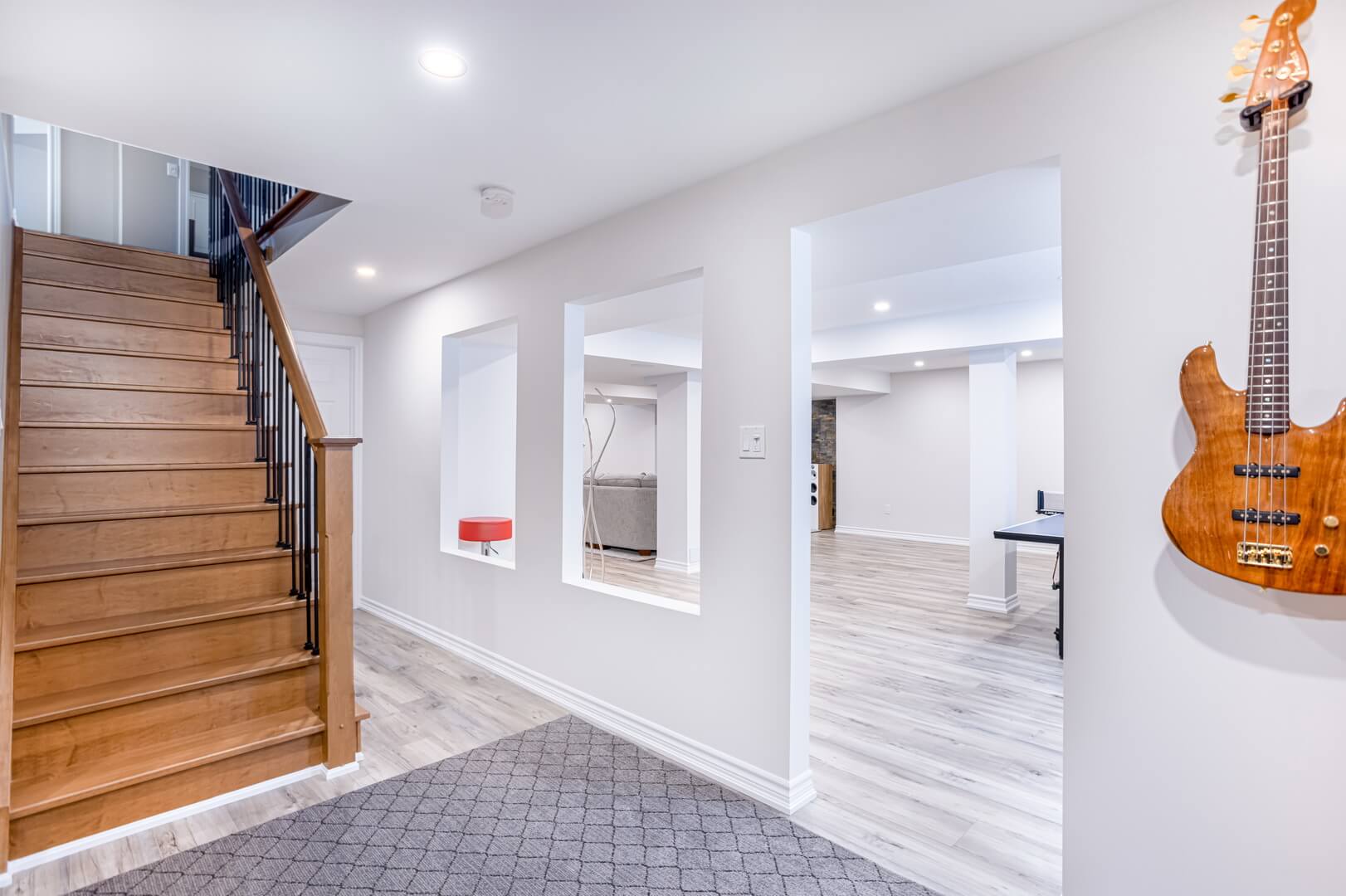 Basement Finishing Project in Mississauga