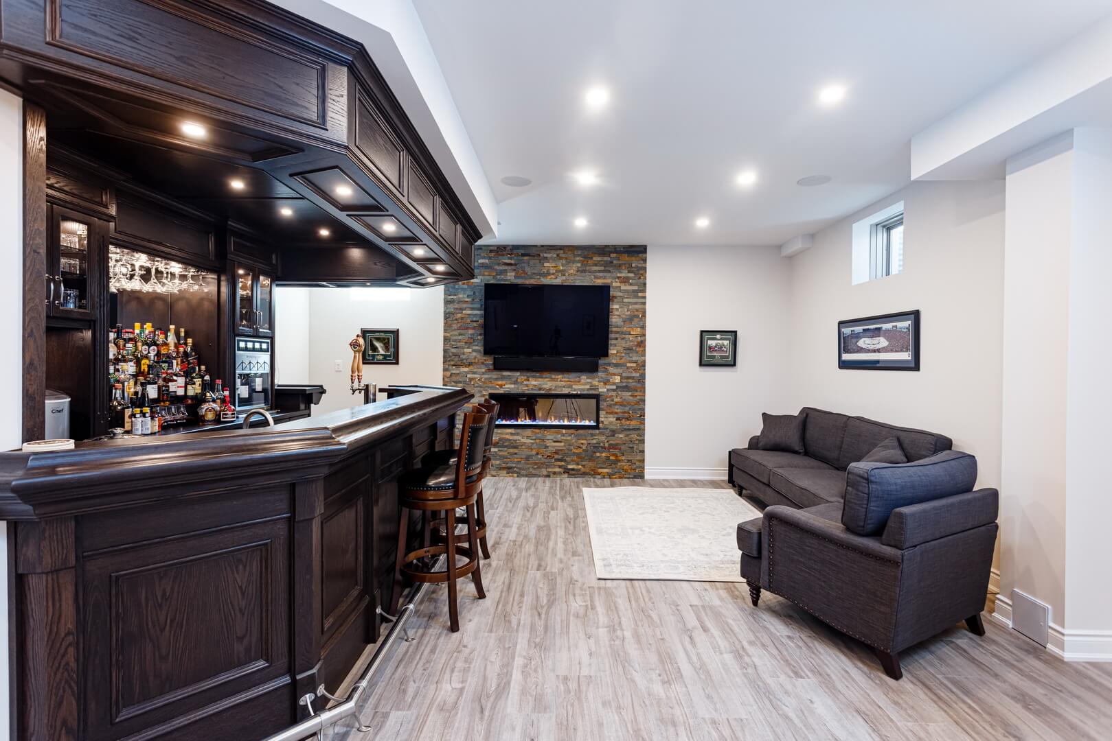 Basement Renovation in King City Reno Duck