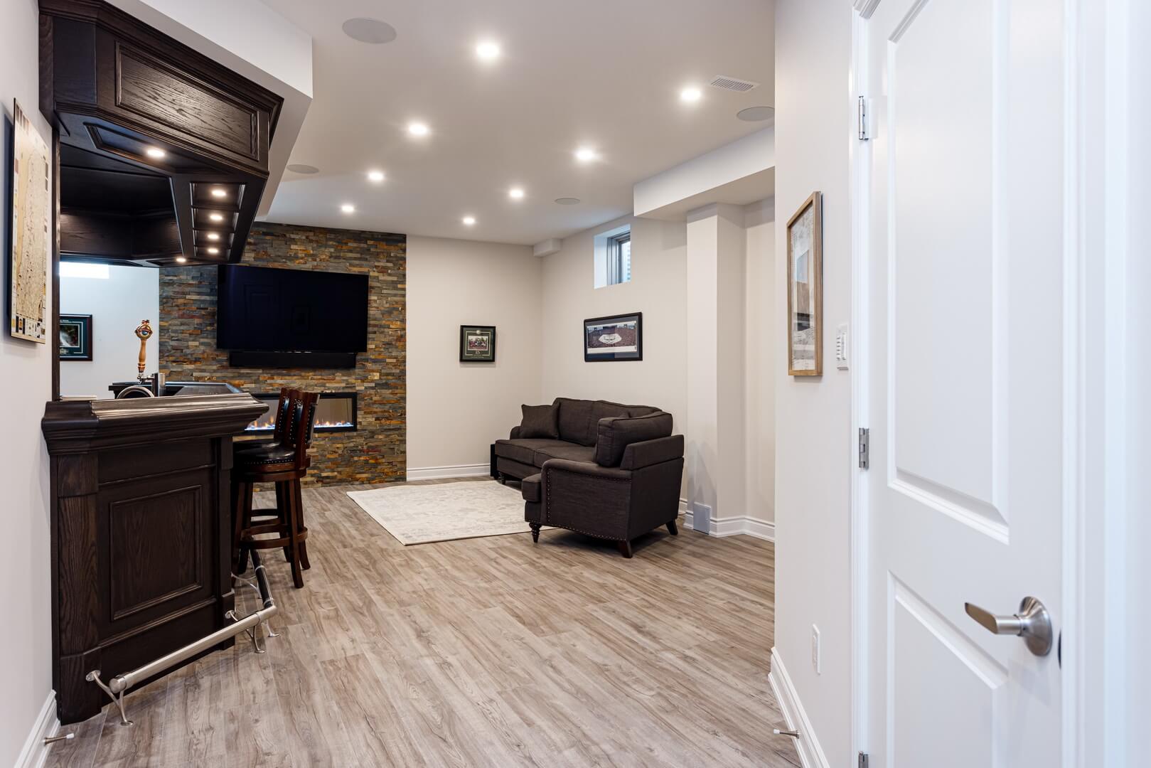 Basement Renovation in King City Reno Duck