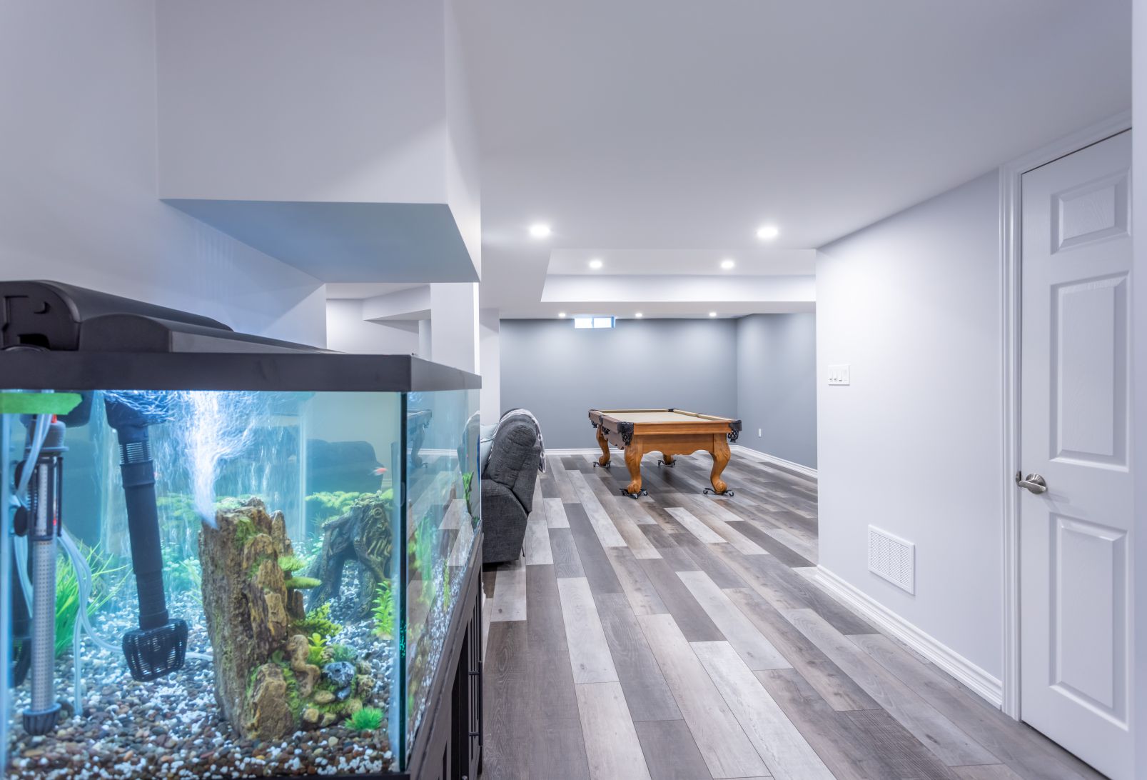 Basement Renovation Project In Mississauga
