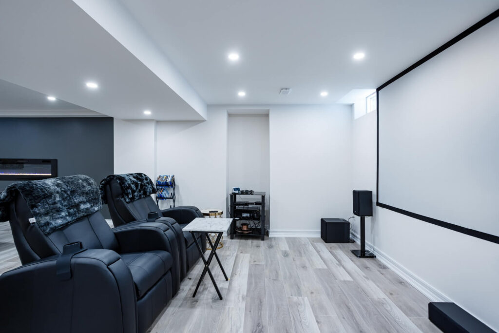 Basement Renovation in Bradford