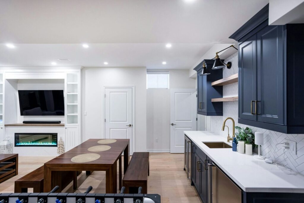 Kitchen renovation with all the furniture and design - RenoDuck