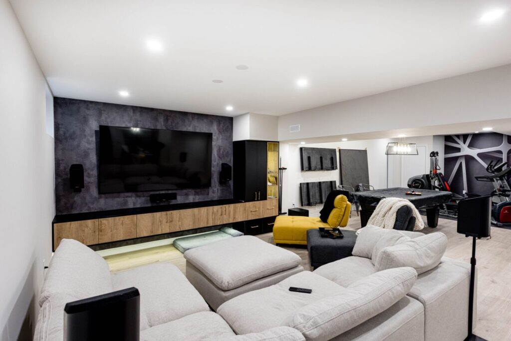 Newmarket Basement Turned Luxury