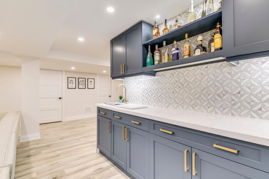 Luxury Basement Kitchen Project