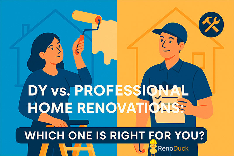 What is better for you: DIY or professional home renovations