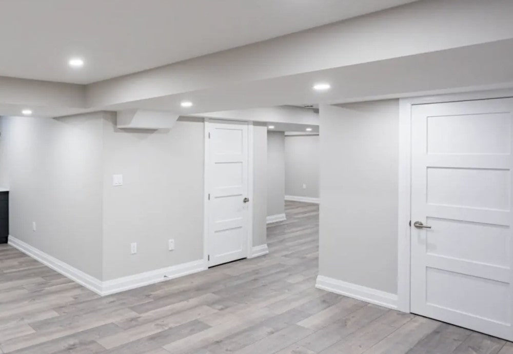 Renovating a Flooded Basement: Finished high quality basement