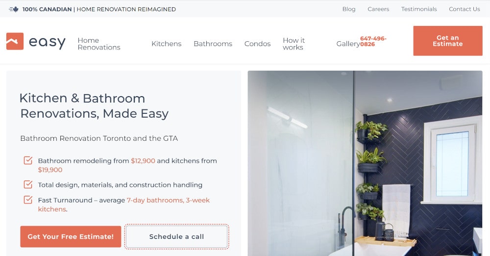 Toronto Remodeling Company Easy Renovation