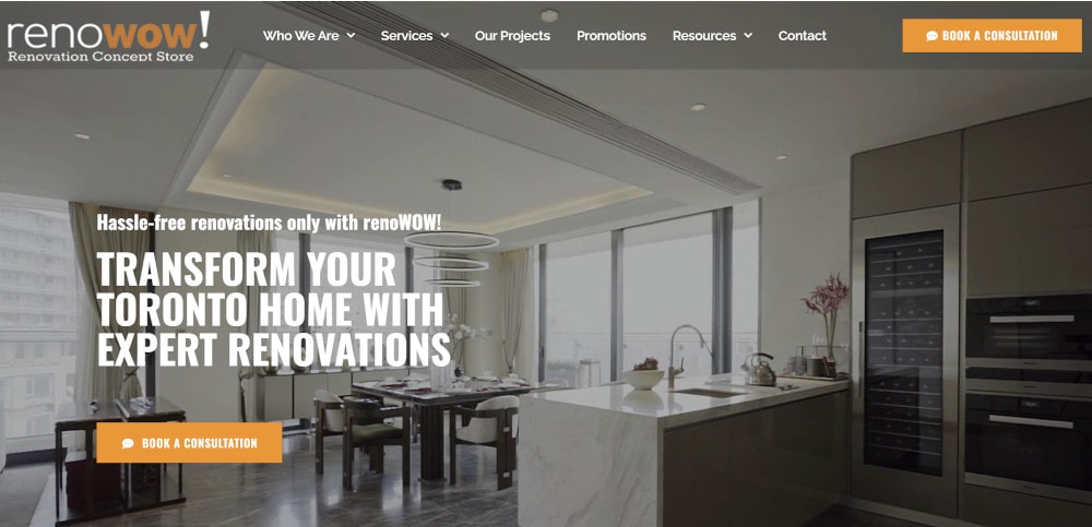 Company for renovation RenoWow