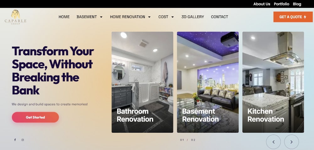 Renovation company Capable Group