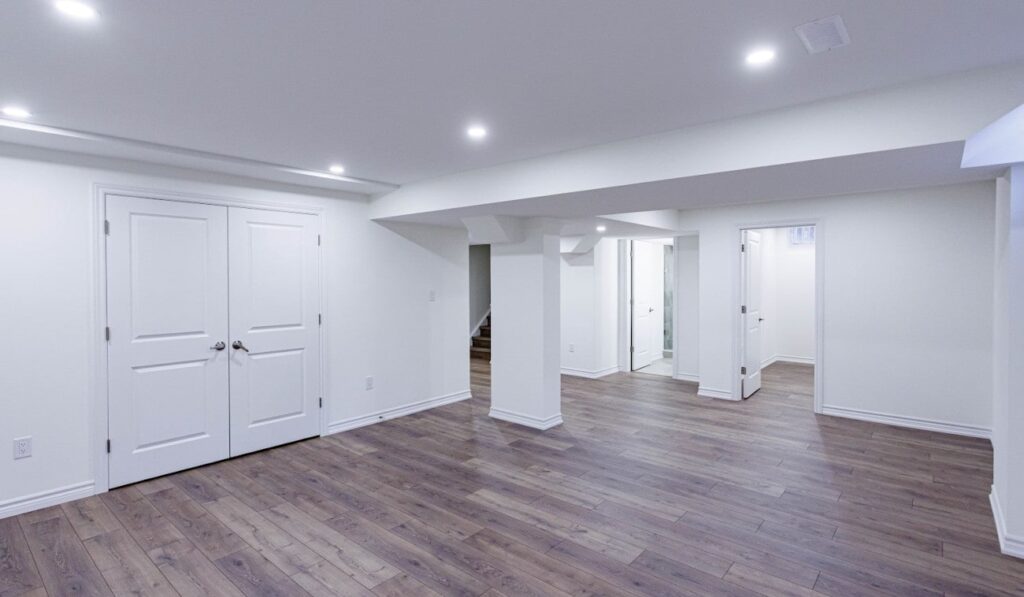 Full Home Renovation: whole house renovation - house with white walls