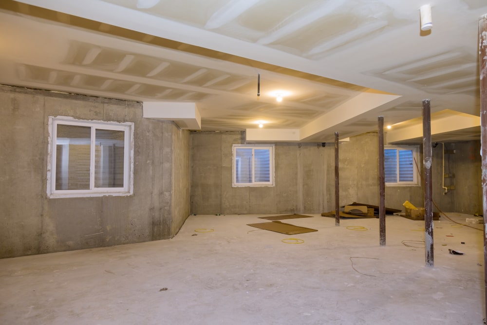 Turnkey basement interior planned and finished by RenoDuck