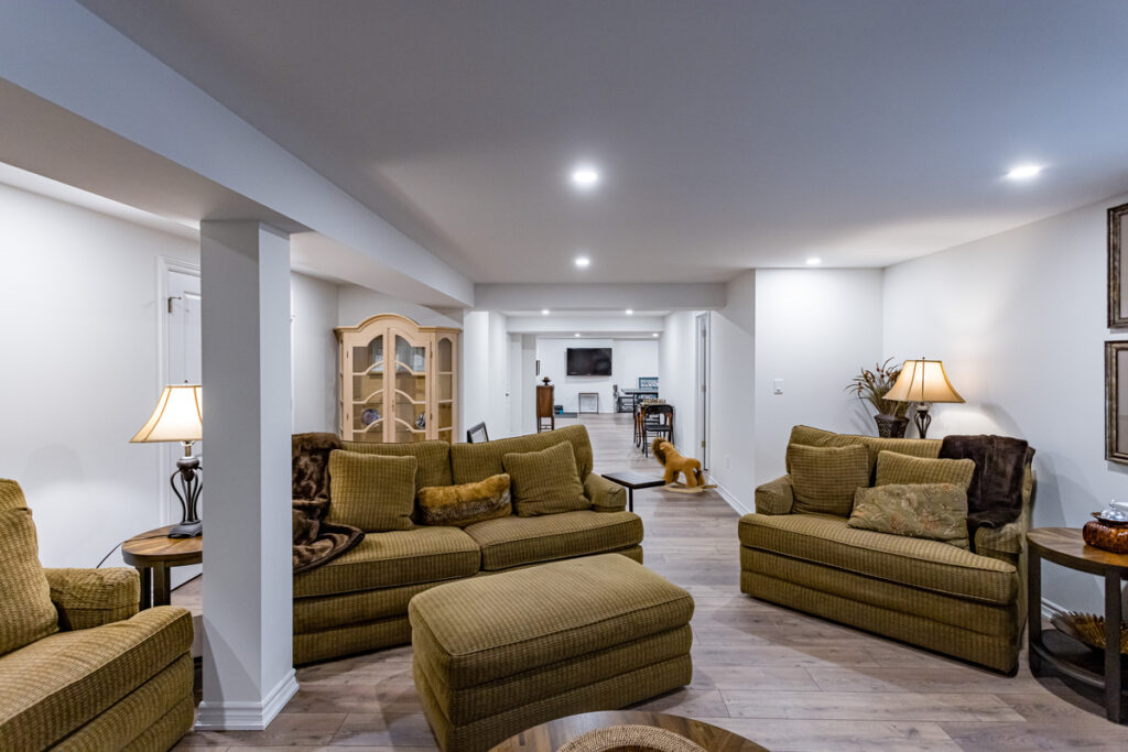 Full Basement Renovation Projects in Pickering