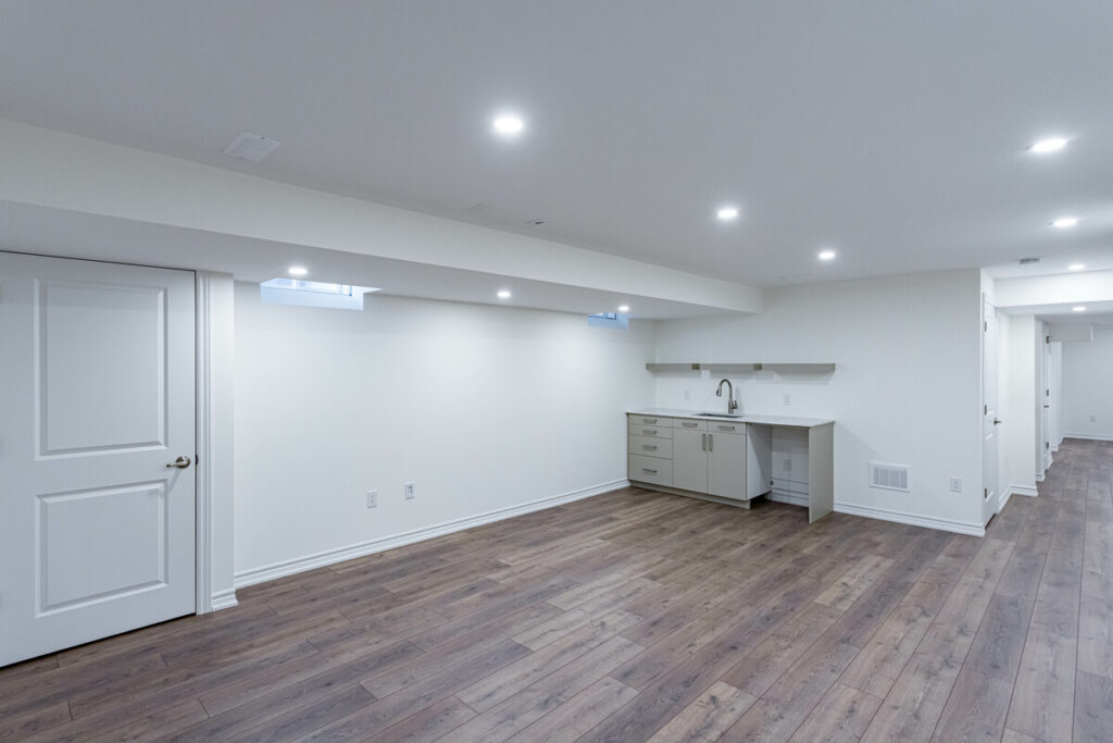 A Basement Renovation Project with a Twist in Toronto