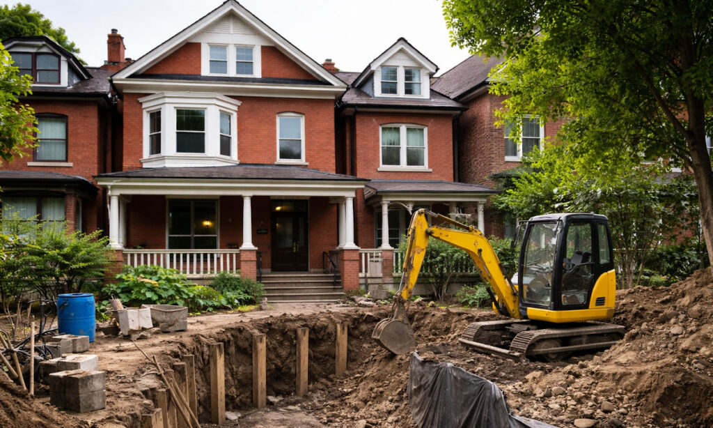 Basement renovation in Toronto RenoDuck