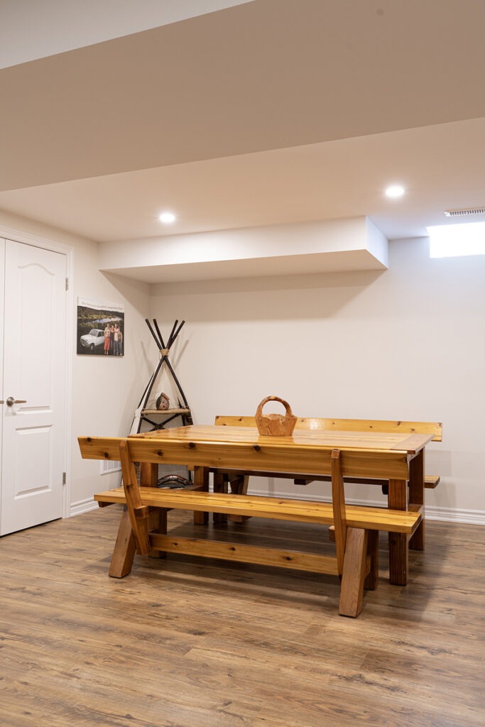 Sauna in a basement completed by RenoDuck