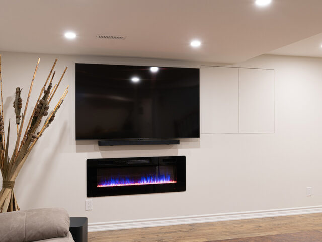 Luxury Basement Renovation (1,100 Sq Ft in Mississauga) 
With Custom Sauna & Kitchen