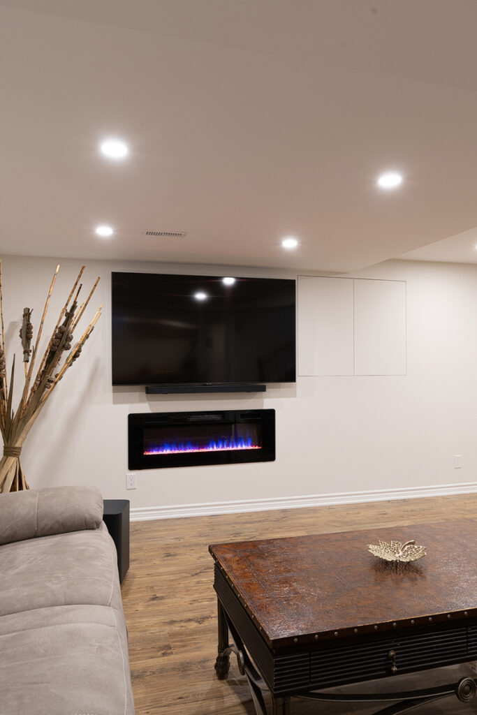 Living Room renovation completed by RenoDuck