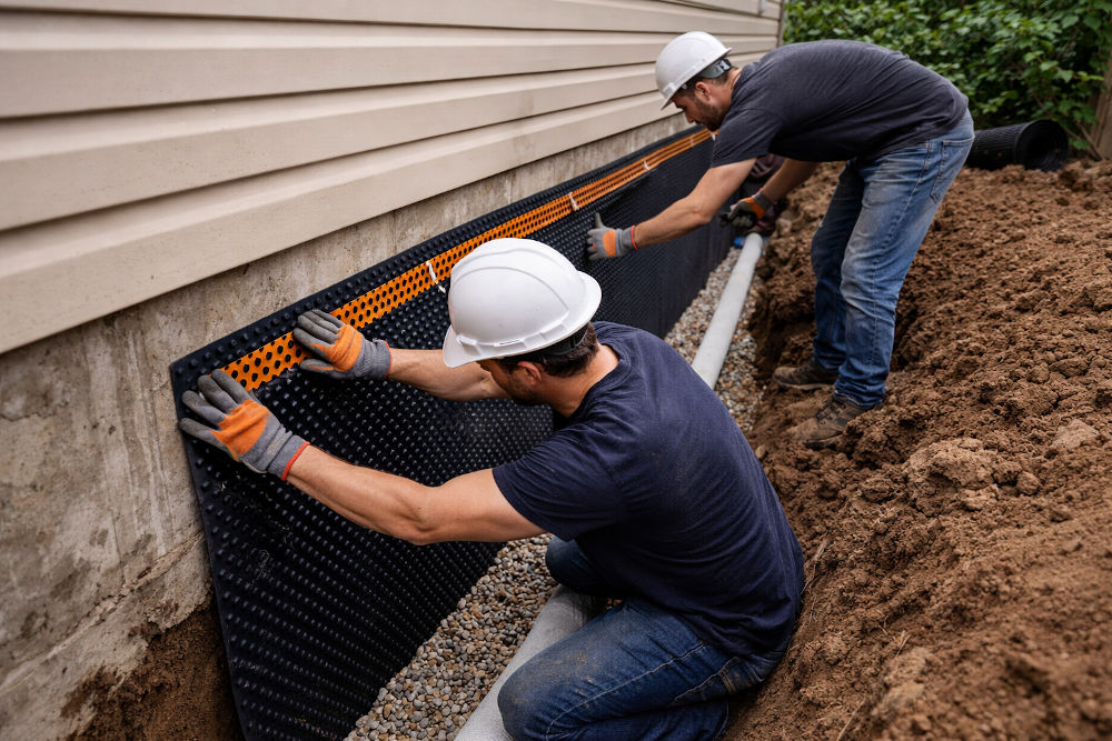 Water Proofing Foundation