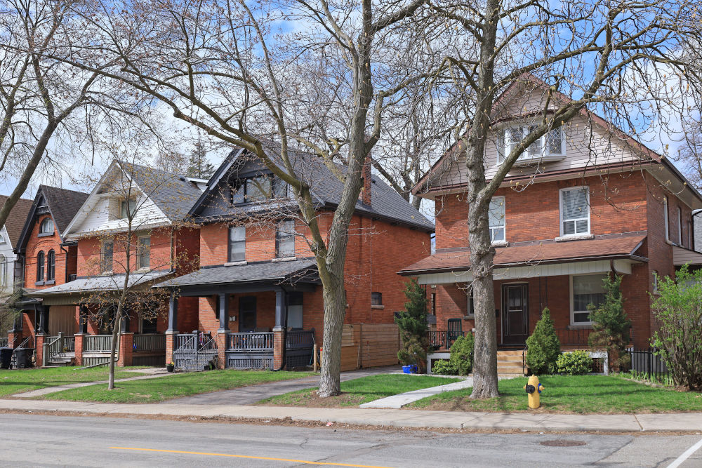 Toronto detached home exterior before full renovation GTA